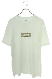 シュプリーム SUPREME バーバリー 22SS Burberry Box Logo Tee サイズ:L ボックスロゴTシャツ 中古 OM10