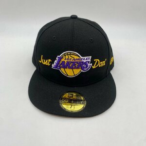 ☆NEW ERA ニューエラ☆59FIFTY Just Don × NBA ロサンゼルス・レイカーズ ブラックキャップ 帽子