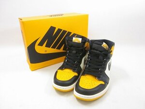 NIKE / ナイキ AIR JORDAN1 RETRO HIGH OG Taxi エアジョーダン1 レトロハイオージータクシー サイズ : 26.5cm スニーカー