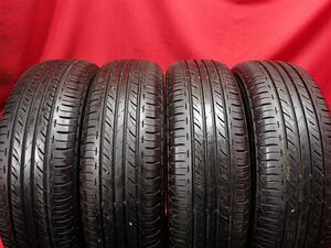 中古タイヤ 185/65R14 86S 4本セット ブリヂストン スニーカー SNK2 エコピア BRIDGESTONE SNEAKER SNK2 ECOPIA 8分山★n14