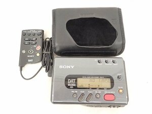 SONY DATウォークマン/DATレコーダー TCD-D7 リモコン付 ソニー ▽ 6E2ED-5