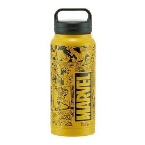 MARVEL 水筒 800ml ステンレス マグボトル 保温 保冷 スクリューハンドル付マグボトル スケーター