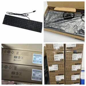 純正新品 HP Wired Desktop 320K Keyboard 薄型 有線USBキーボード 日本語配列 HSA-C001K 9SR37AA#ABJ 複数在庫