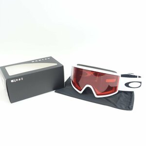 新品 22/23 OAKLEY Target Line Lサイズ ソフトケース付き スキースノーボード ゴーグル オークリー ターゲットライン