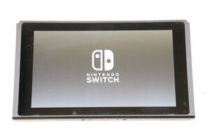 25MA●Nintendo Switch 旧型 本体のみ ver.18.0.1 ニンテンドー 任天堂 スイッチ 中古 難あり 動作確認済み