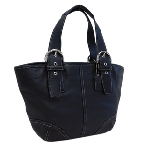 1円 ■ 極美品 コーチ ハンドバッグ 9544 ブラック系 レザー 小さめ 普段使い COACH ■E.Bss.An-18