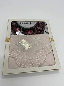 クリスチャンディオール　Christian Dior NINA RICCI ハンカチチーフ　2枚セット　※外装あり