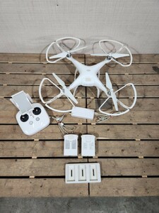 G☆ DJI ジェーシーアイ ドローン Phantom ファントム ドローン本体 WM330A コントローラー GL300C バッテリー 3個 通電確認済