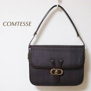 COMTESSE　コンテス　ホースヘアートートバッグ　ショルダーバッグ