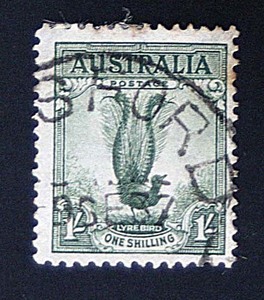 オーストラリア 　 使用済み　アンティーク切手 　希少品