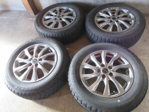 冬用set!! BS製 BALMINUM (GM) (15x6+43 5H/100) バリ溝(ICE ESPORTE) 195/65R15 プリウス WISH ウィッシュ レガシィ インプレッサ 他にも 