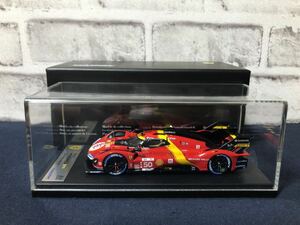 LSLM161 LOOKSMART 1/43 フェラーリ Ferrari 499P No.50 AF CORSE 5th 24H Le Mans 2023 