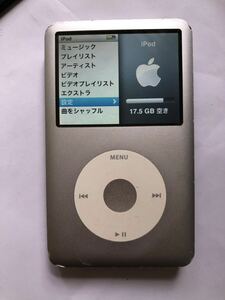 iPod classic 80GB 新品バッテリー交換済　初期化iTunes同期左右音OK