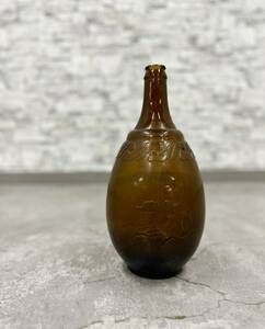 SNT-96 昭和レトロ 戦前 キリンビール 空き瓶 ガラス瓶 麒麟ビール レア アンティーク ヴィンテージ レトロ　インテリア　コレクション