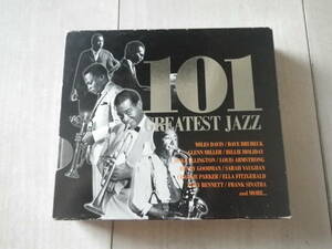 CD4枚組 ジャズ JAZZ ベスト盤 BEST ナットキングコール サラヴォーン アームストロング グレンミラー クィンシージョーンズ 他 101曲