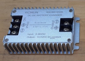 リチウム電池充電用DC / DCコンバーター！レギュレーター入力電圧ＤＣ 8-36V 出力電圧ＤＣ14.5V8A定電圧定電流！