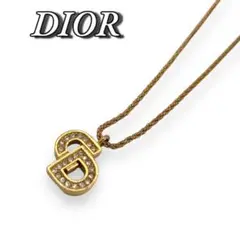 Christian Dior CDロゴ ゴールド  ネックレス 5711