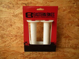 EASTERN BIKES(イースタン) ELEPHANT GRIP BMXグリップ WHITE 長さ144.5mm 径27mm ナイロンバーエンド付