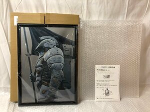 k103*120 【未使用品】 コジマ プロダクションくじ A賞 LUDENS メタルグラフィA3パネル