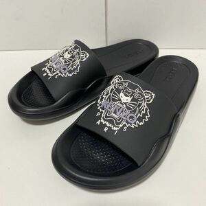 ★新品★KENZO(ケンゾー)/タイガー/サイズ36(約23〜23.5㎝)/シャワーサンダル/プールサンダル/ブラック