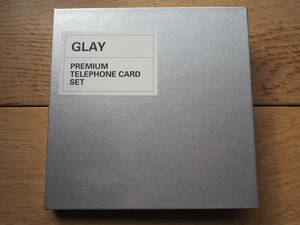 未使用　GLAY premium telephone card set　テレフォンカード
