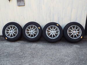 スポルト アベリア SPORT ABELIA 15×6.0J ET53 PCD114.3 5H プラクティバ PRACTIVA 195/65R15 91S 15インチ 夏タイヤ