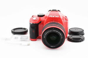 【美品】ペンタックス PENTAX K-x レッド 18-55mm レンズキット 《iPhone画像転送セット》 　　　　　　　　　　　　　　　MR210341A2929