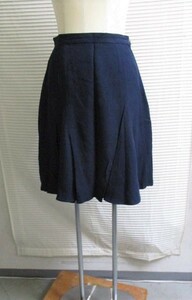 イタリア製　アンナモリナーリ　スカート　ANNA MOLINARI　紺　サイズ42