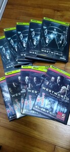 WESTWARDウエストワールド ファーストシーズン全5枚、ウエストワールドセカンドシーズン全5巻、レンタル落ち 全巻セット中古DVDまとめ売り