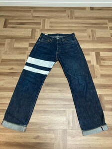 桃太郎ジーンズ Momotaro Jeans 0905BP 出陣 ビッグペイント デニム ジーンズ ジーパン W30×L35