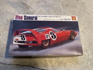 未組立●CROWN MODEL/クラウンモデル Hino Samurai ヒノサムライ No.132 ゼンマイカー 絶版 現状品 レア プラモデル コレクション 希少●