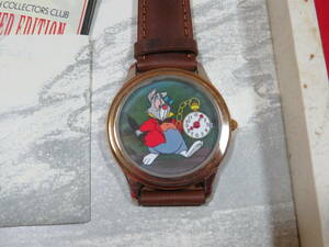 未使用　不思議な国のアリスのうさぎ　腕時計　ディズニーストア購入品