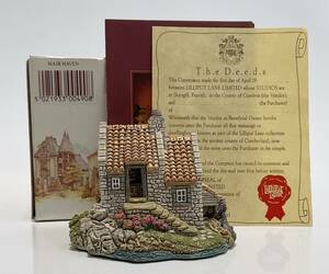 ★英国製★ Lilliput Lane リリパットレーン MAIR HAVEN 1992 Scottish Collection ミニチュアハウス