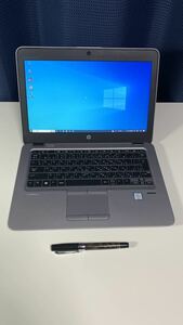 HP EliteBook 820 G3・i5-6300U・8GB・256GB SSD・12.5インチ・LEDバックライトキーボード・動作確認済み・通常起動品。