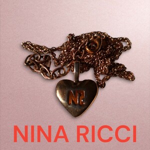 NINA RICCI　ニナリッチ　ネックレス　ペンダント　チョーカー　necklace　pendant　choker