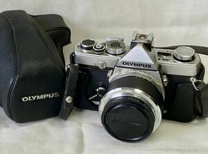 H オリンパス OLYMPUS M-1 フィルムカメラ G.ZUIKO 1：1.4 f＝50mm シャッターOK ケース付き 中古品 