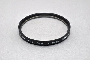 #1683fj ★★ 【送料無料】Kenko ケンコー MC UV SL-39 58mm 拭き跡あり ★★