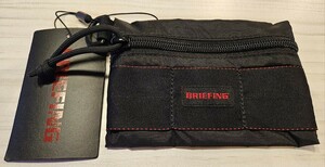 新品)フラットポーチ S / BRIEFING FLAT POUCH 小物入れ カード入れ