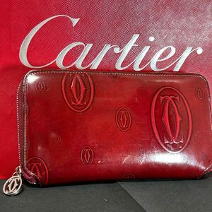 ★1円〜★カルティエ ハッピーバースデー ジッピーウォレット Cartier 鑑定済み