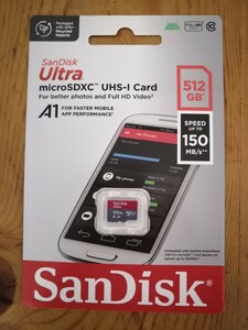 ☆ 正規品保証 SANDISK micro SDカード microSDXC メモリー カード SDQUAC-512G-GN6MN 512GB 新品 未開封