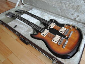 Ibanez ST1200BS　1978　Studio Twin　ダブルネック