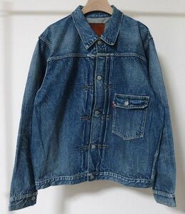 FULLCOUNT FULL COUNT フルカウント 2107 1st Type Denim Jacket デニム ジャケット Gジャン 44 ウォッシュ加工