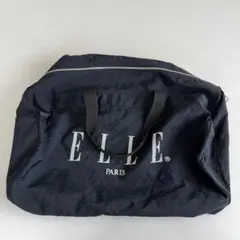 旅行バッグ ELLE 黒 (W)60cm x (H)33cm 400g