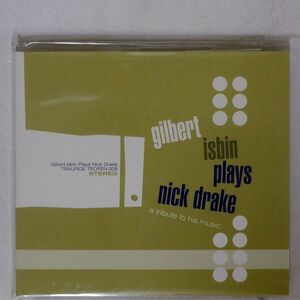 デジパック GILBERT ISBIN/PLAYS NICK DRAKE/TRAURIGE TROPEN TRAURIGE TROPEN 008 CD □