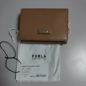 ★新品未使用★ FURLA フルラ 三つ折り財布 レザー 1066260 春財布にオススメ！