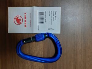 MAMMUT HMS Screwgate Carabiner　マムート　スクリューゲート　HMS　カラビナ　クライミング　未使用