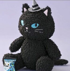 【新品・未使用】カルディ クロ猫ぬいぐるみハロウィン カルディ2023 新品・未開封　飴付き