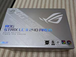 ASUS ROG STRIX LC II 240 ARGB WHITE EDITION　CPUクーラー　簡易水冷