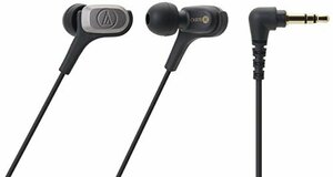 audio-technica カナル型イヤホン バランスド・アーマチュア型 ブラック AT(中古品)