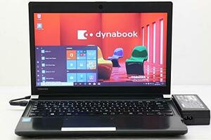 【中古】 東芝 dynabook R734/K Core i7 4800MQ 2.7GHz/8GB/128GB(SSD)/Multi/13.3W/FWXGA(1366x768)/Win10(中古品)　(shin